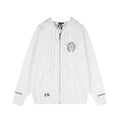 Chrome Hearts Horseshoe Graphic Zip Hoodie